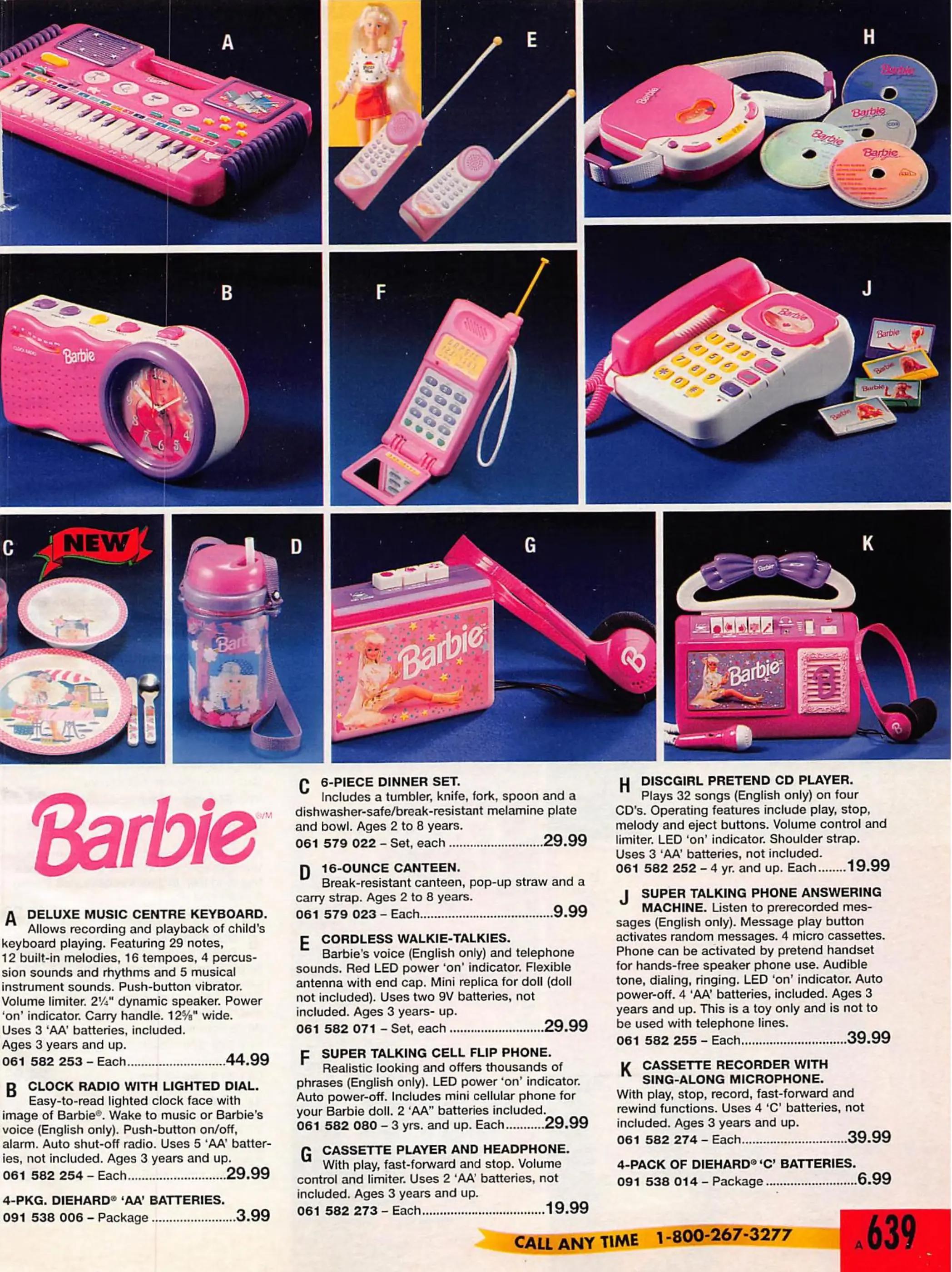 Girls' Toys '97 (Sears)