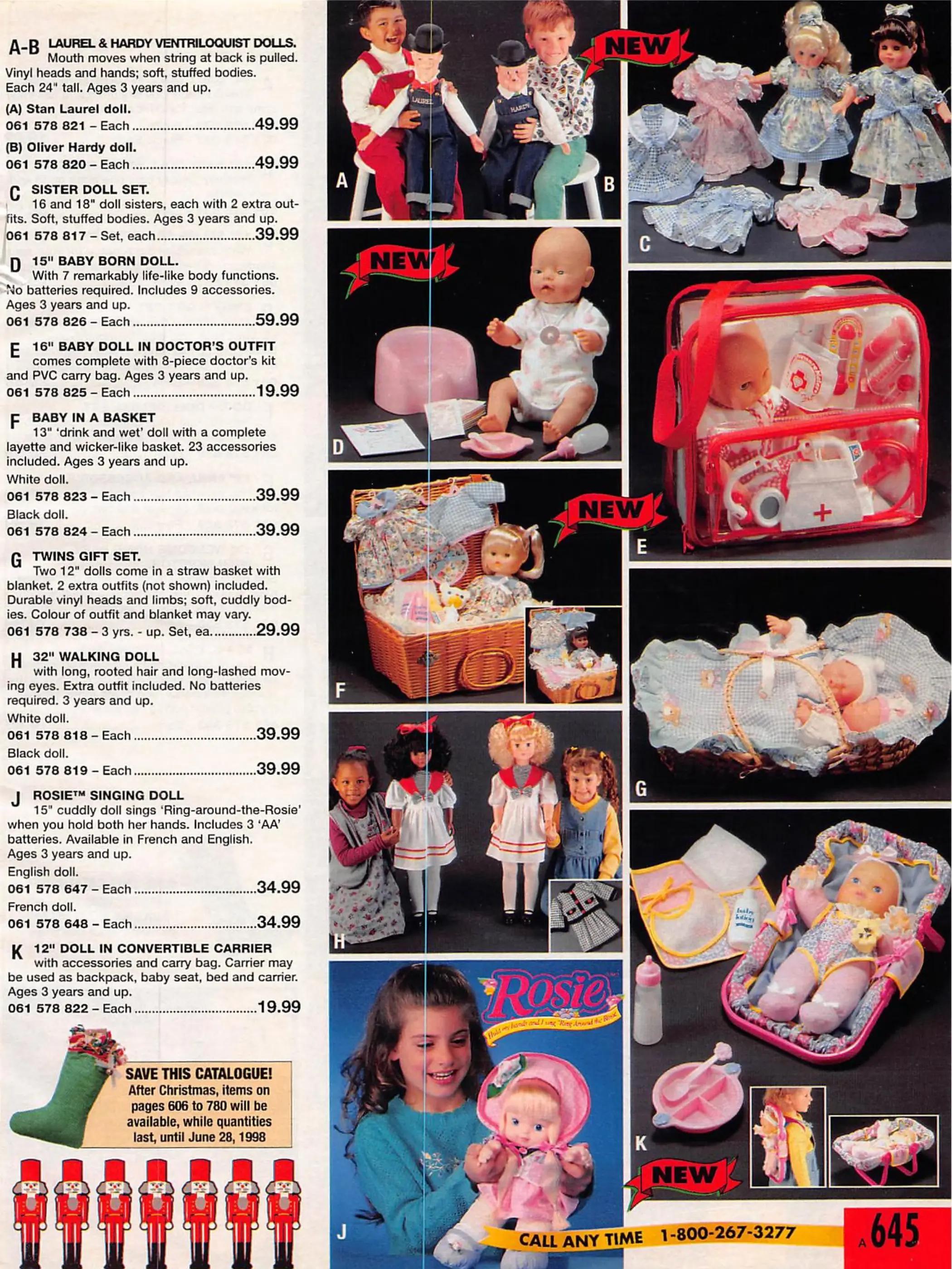 Girls' Toys '97 (Sears), page 4