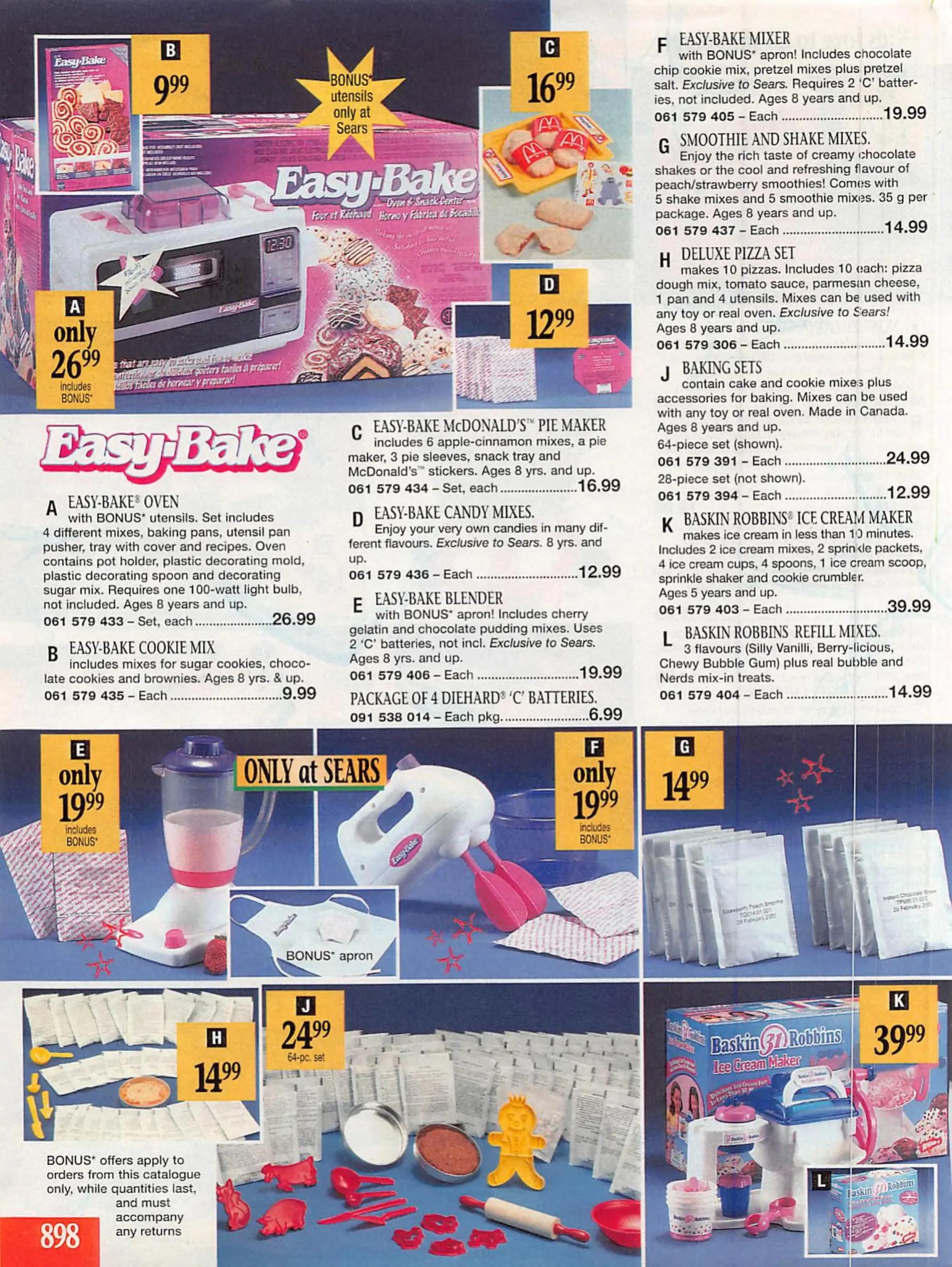 Girls' Toys '00 (Sears)