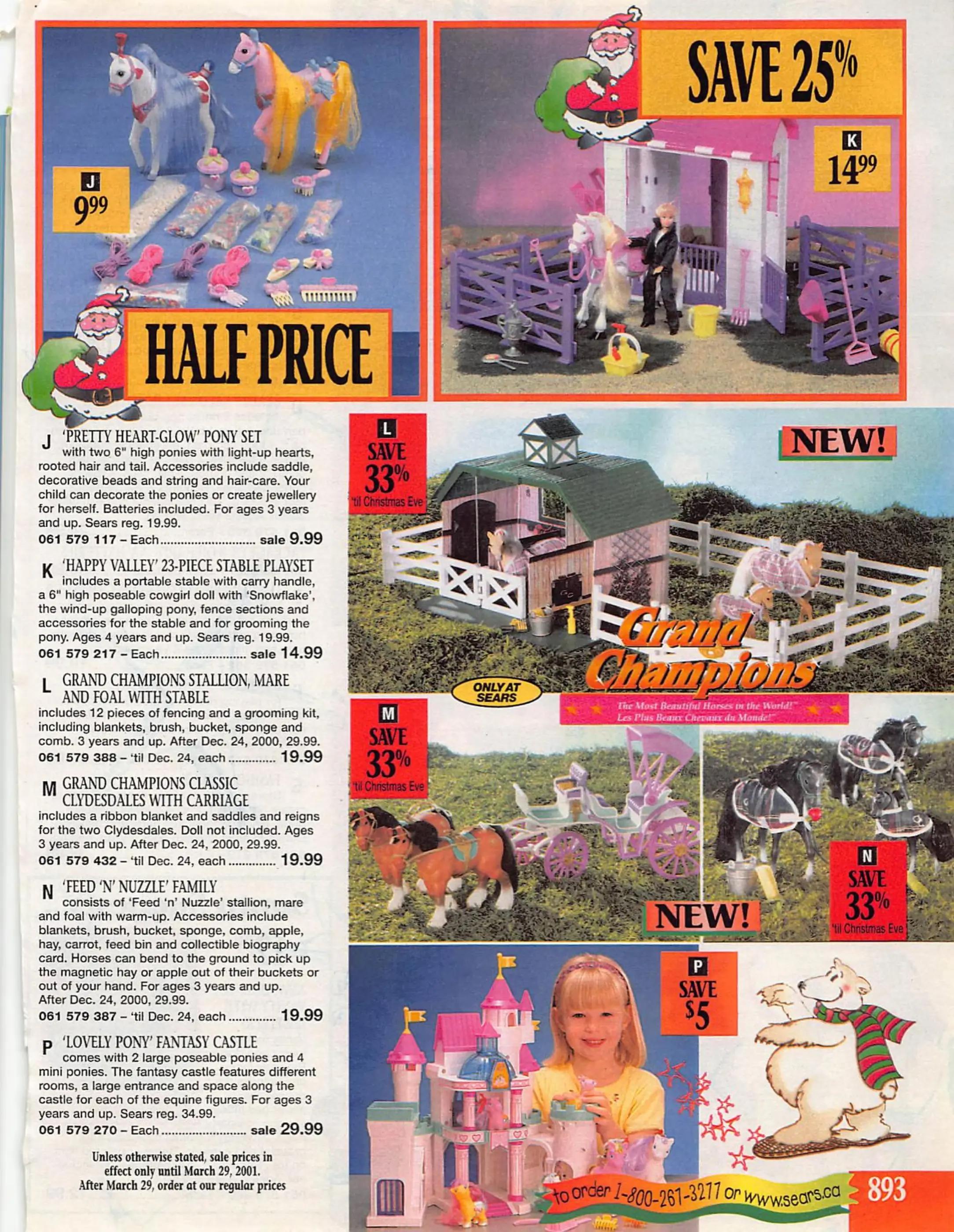 Girls' Toys '00 (Sears), page 5